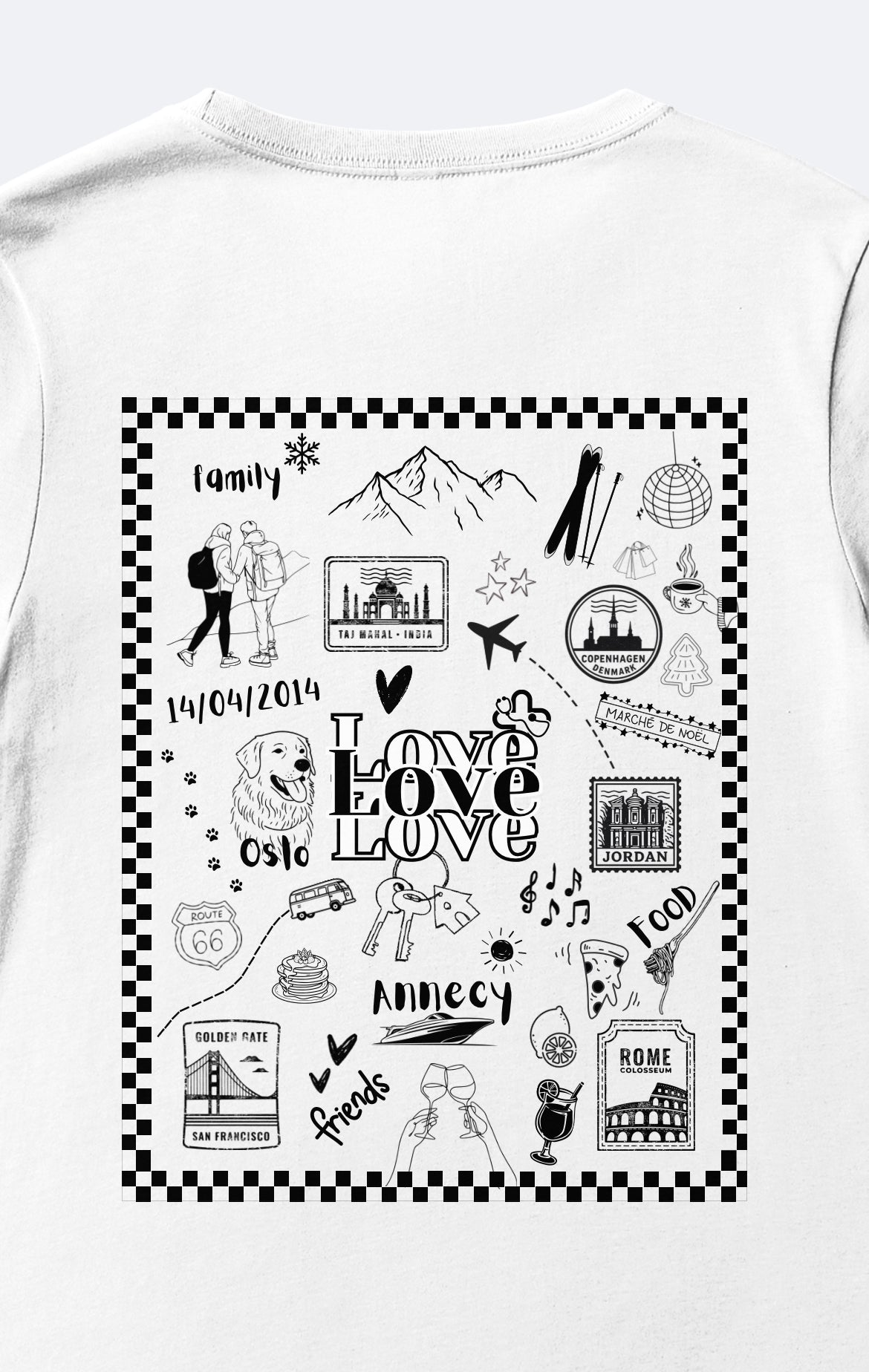T-shirt personnalisable