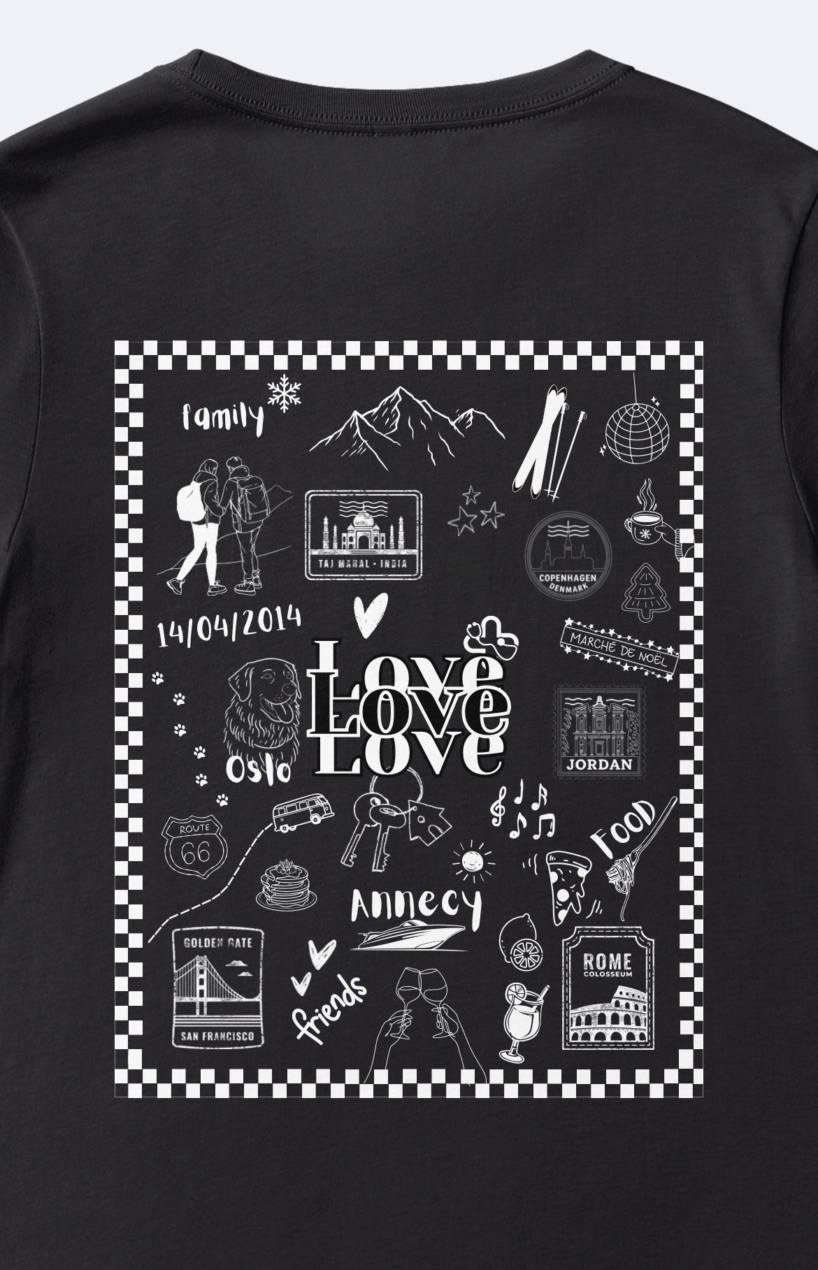 T-shirt personnalisable